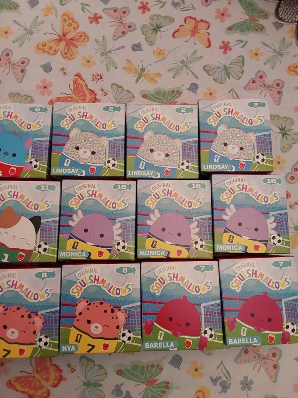 12 new in boxes, McDonald's Squishmallows